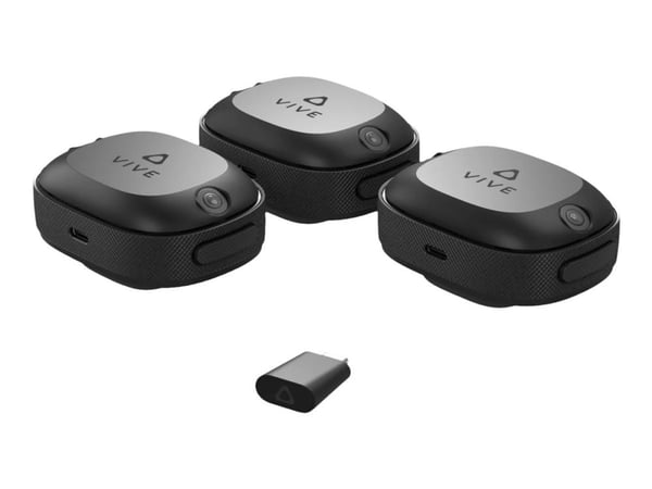 HTC VIVE Ultimate Tracker - 3+1 Kit - VR-objektspårare för headset med virtuell verklighet