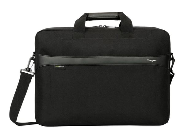 Targus GeoLite EcoSmart Slim Brief - Notebook-väska - 15" - 16" - svart