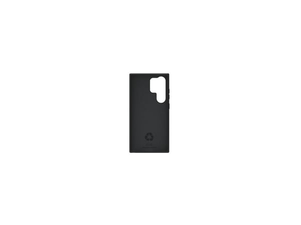 dbramante1928 Costa Rica - Baksidesskydd för mobiltelefon - återvunnet silikon, återvunnen plast - nattsvart - för Samsung Galaxy S24 Ultra