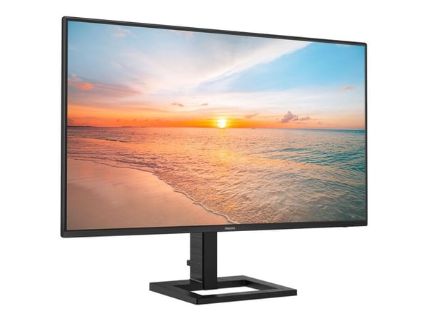 Philips 27E1N1300AE - LED-skjerm - 27" - 1920 x 1080 Full HD (1080p) @ 100 Hz - IPS - 1300:1 - 1 ms - HDMI, USB-C - høyttalere - teksturert svart