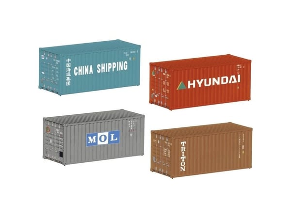 Märklin 76553, HO (1:87), 15 vuotta, ruskea, vihreä, harmaa, punainen, 4 kpl
