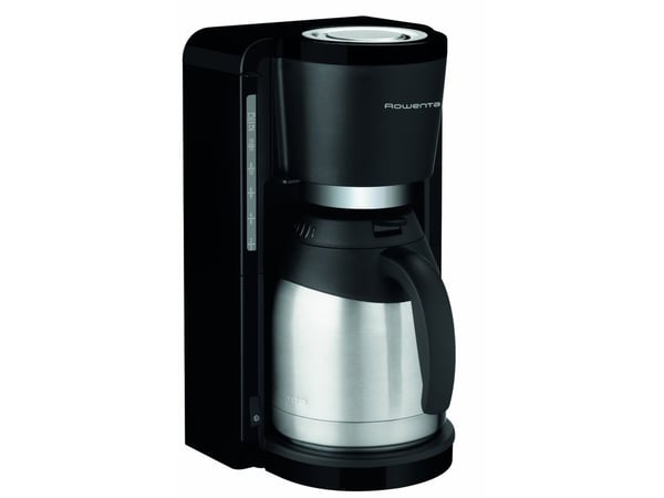 Rowenta Milano Thermo CT 3818 - Kaffemaskin - 10 kopper - svart/rustfritt stål