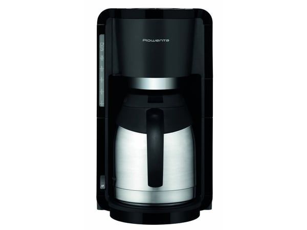 Rowenta Milano Thermo CT 3818 - Kaffemaskin - 10 kopper - svart/rustfritt stål