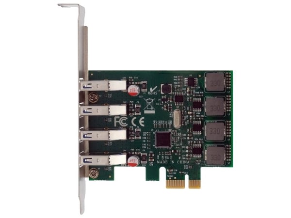EXSYS EX-11194, PCIe, USB 3.2 Gen 1 (3.1 Gen 1), Hankjønn, China, Hunkjønn, Hunkjønn