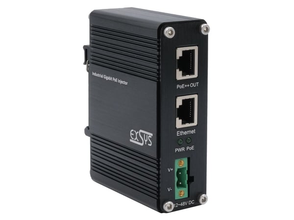 PoE++ Gigabit-injektori 95W DC-tulo +12V - +48V