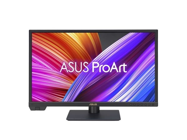 ASUS ProArt PA24US - LED-skjerm - 24.1" (24" synlig) - 3840 x 2160 4K @ 60 Hz - IPS - 600 cd/m² - 1000:1 - DisplayHDR 600 - 5 ms - 2xHDMI, DisplayP...