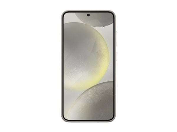 Samsung GP-FPS921HCA - Baksidedeksel for mobiltelefon - veganlær - musegrått - for Galaxy S24