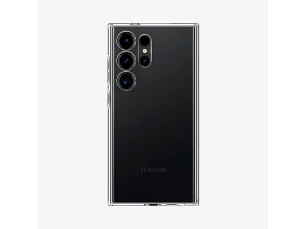 Spigen Liquid Crystal - Baksidedeksel for mobiltelefon - termoplast-polyuretan (TPU) - krystallklar - for Samsung Galaxy S24 Ultra