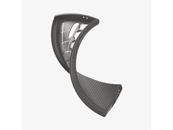 Spigen Liquid Air - Baksidesskydd för mobiltelefon - termoplastisk polyuretan (TPU) - granitgrå - för Samsung Galaxy S24 Ultra
