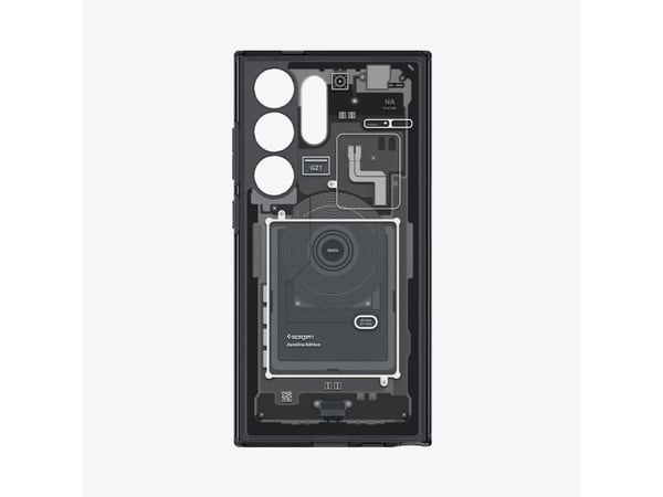 Spigen Ultra Hybrid Zero One, Deksel, Samsung, Galaxy S24 Ultra, 17,3 cm (6,8"), Sort