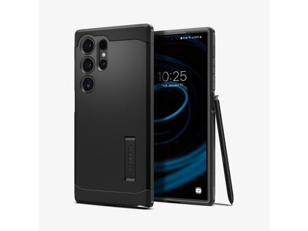 Spigen Tough Armor, Deksel, Samsung, Galaxy S24 Ultra, 17,3 cm (6,8"), Sort