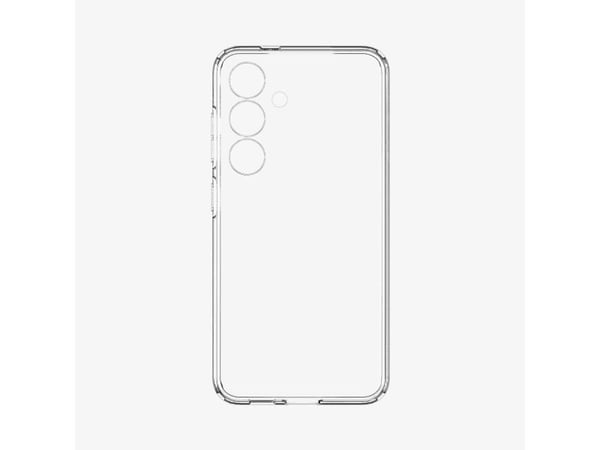 Spigen Liquid Crystal - Baksidedeksel for mobiltelefon - termoplast-polyuretan (TPU) - krystallklar - for Samsung Galaxy S24