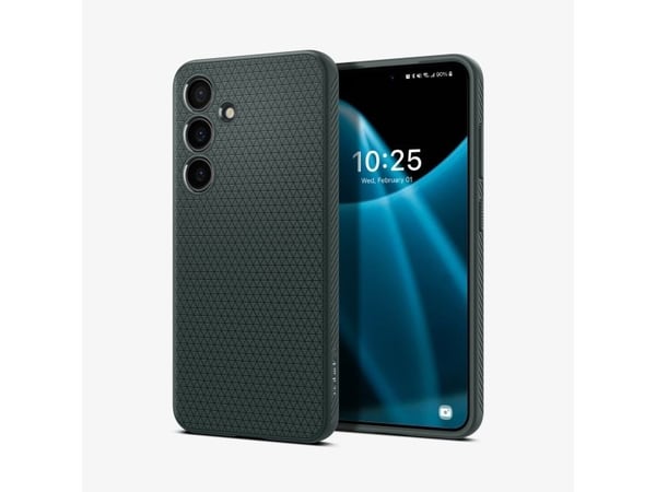 Spigen Liquid Air, suojakuori, Samsung, Galaxy S24, 15,8 cm (6,2"), vihreä