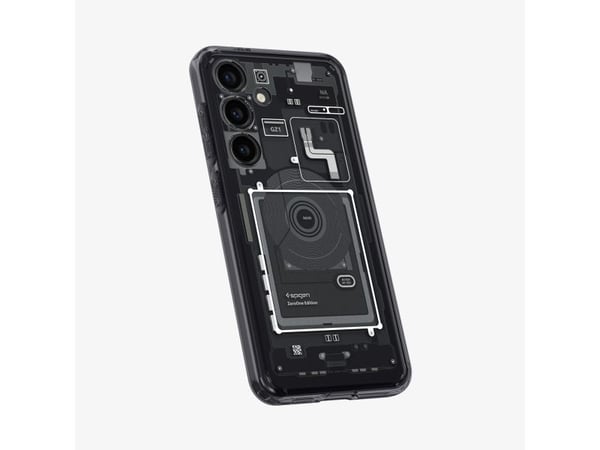 Spigen Ultra Hybrid Zero One, Etui, Samsung, Galaxy S24 Ultra, 15,8 cm (6.2"), Sort, Grå