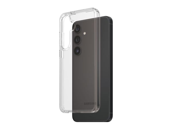 PanzerGlass HardCase - Clear Edition - baksidedeksel for mobiltelefon - polykarbonat, selvhelbredende TPU - gjennomsiktig - for Samsung Galaxy S24+