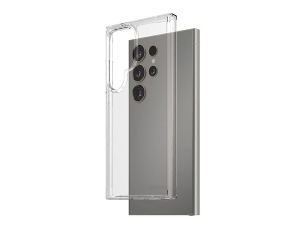PanzerGlass HardCase - Clear Edition - baksidedeksel for mobiltelefon - polykarbonat, selvhelbredende TPU - gjennomsiktig - for Samsung Galaxy S24 ...