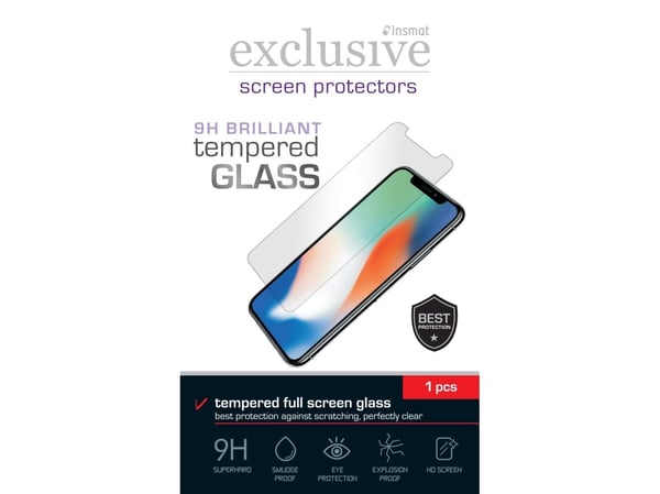 Insmat Brilliant Glass - Skjermbeskyttelse for mobiltelefon - FS - glass - blank - for Samsung Galaxy Xcover 6 Pro, XCover7, XCover7 Pro