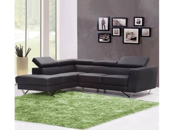 Strado Shaggy Strado stueteppe 200x200 GreenGrass (grønn)