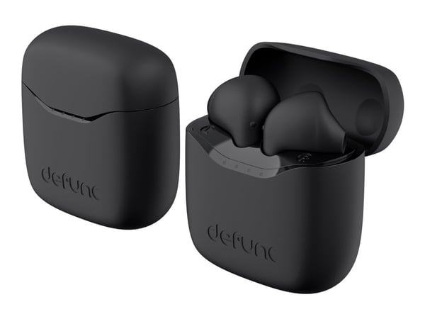 DeFunc True Lite - True wireless-hodetelefoner - i øret - svart