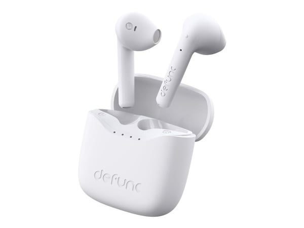 DeFunc True Lite - True wireless-hörlurar - inuti örat - vit