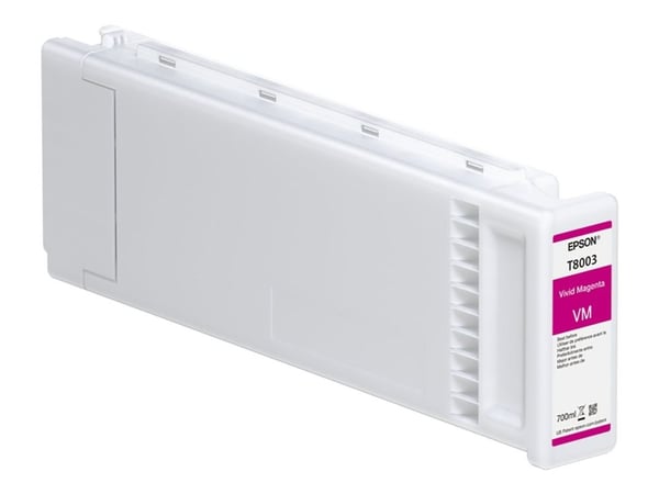 Epson T80030N UltraChrome PRO, Kirkas magenta, 700 ml, 1 kpl, Kertapakkaus
