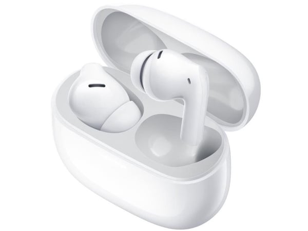 Xiaomi Redmi Buds 5 Pro - True wireless-hörlurar med mikrofon - inuti örat - Bluetooth - aktiv brusradering - månskensvit