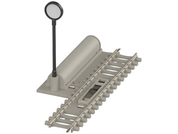 14569 N Minitrix skinne frakoblingsspor, betonsvelle 76,3 mm