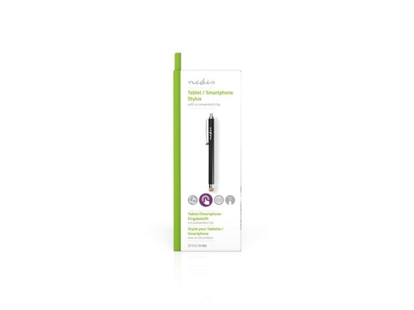 Nedis STYLC101BK, Nettbrett, Alle merker, Sort, 1 stykker