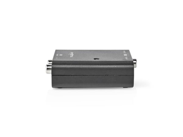 Nedis ACON2508BK, USB A-tyyppi, 5 V, 57 mm, 50,5 mm, 23 mm, 44 g