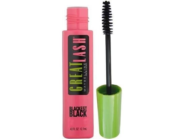 Maybelline Great Lash Blackest Black Mascara Nourishing And Thickening 125 Ml