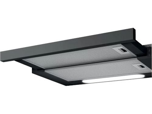 Elica Elite 14 LUX BL/A/60 - Panser - teleskopisk - bredde: 59.8 cm - dybde: 28 cm - ekstraksjon og resirkulasjon (-) - svart