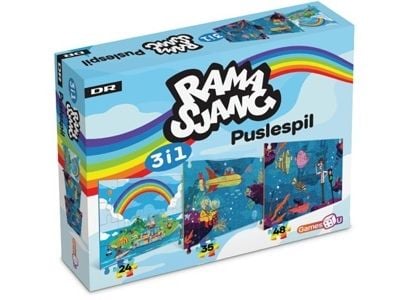 Ramasjang puslespil 3-i-1 Havbunden - (24,35,48 brikker)