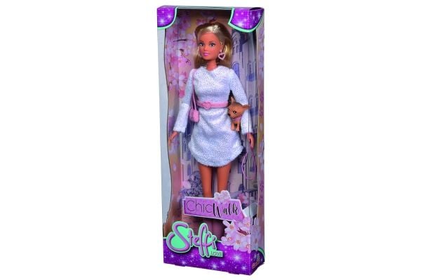 Simba Toys Chic Walk, Motedukke, Hunkjønn, 3 år, 114 g, Flerfarget
