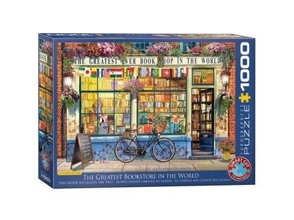 Palapeli Maailman suurin kirjakauppa - 1000 palaa, 48*68cm