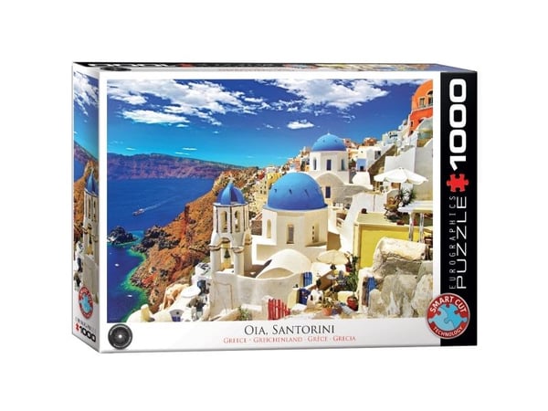 puslespill 1000 Santorini Hellas 6000-0944