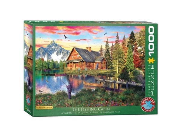Palapeli The Fishin Cabin - 1000 palaa, 48*68cm