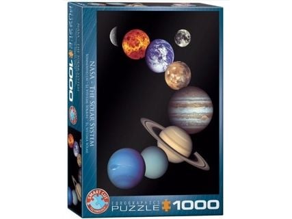 Palapeli NASA Aurinkokunta - 1000 palaa, 48*68cm