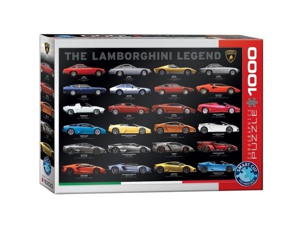 Palapeli Lamborghini Legend - 1000 palaa, 48*68cm