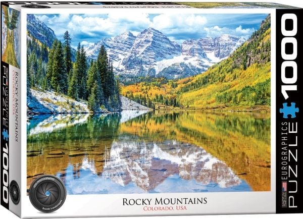 Pussel 1000: National park of the rocky mountains 6000-5472
