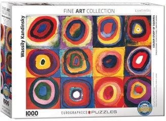 pussel 1000 bitar Kandinsky study squares 6000-1323