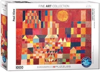 Paul Kleen palapeli Linna ja aurinko - 1000 palaa, 48*68cm