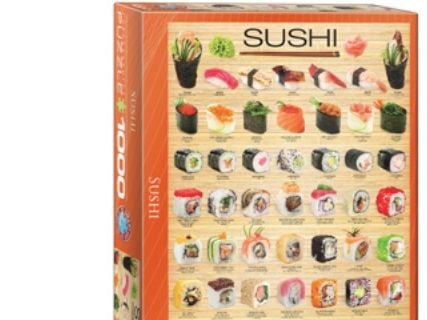 Pussel 1000 sushi 6000-0597