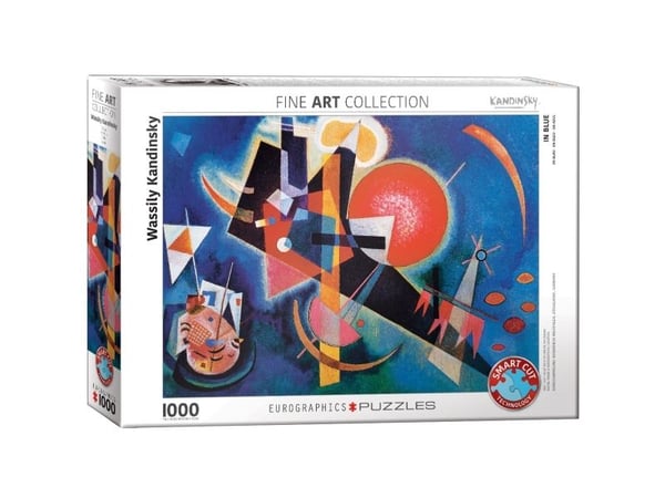 Wassily Kandinskyn sininen palapeli - 1000 palaa, 48*68cm