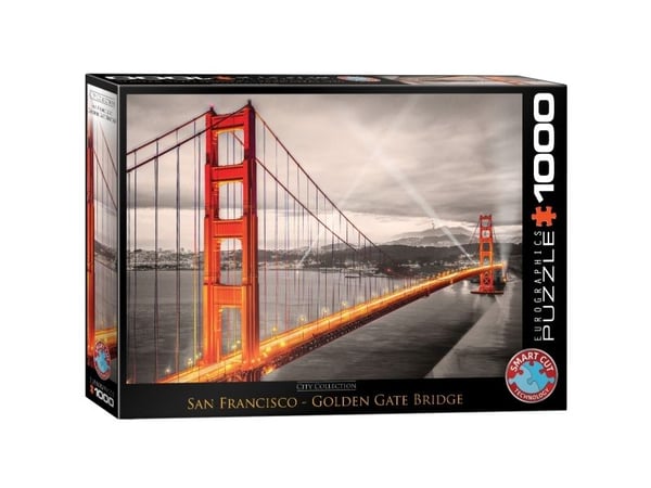 Palapeli Golden Gate Bridge - 1000 palaa, 48*68cm