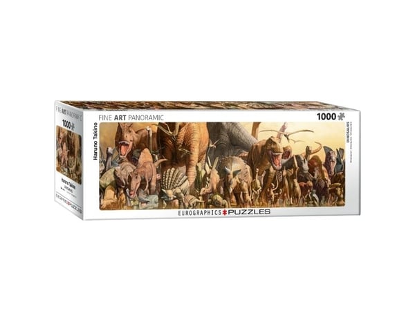 Haruo Takinon palapeli Dinosaurukset - 1000 palaa, 33*99cm