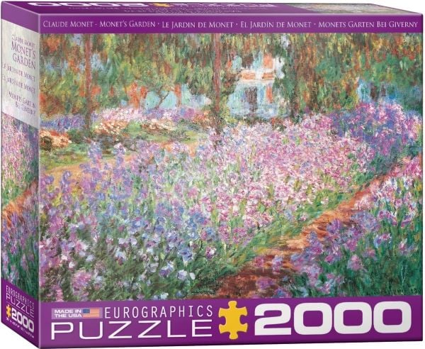 Claude Monet'n palapeli Monet's Garden - 2000 palaa, 97x68cm