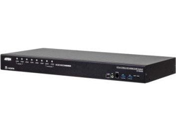 ATEN CS18208-AT-G, 4096 x 2160 pikseliä, 4K Ultra HD, 9,77 W, Musta
