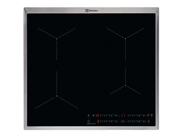 Electrolux Serie 600 EIT60443X - Induktioliesi - 4 levyä - Niche - leveys: 56 cm - syvyys: 49 cm - ruostumattomasta teräksestä valmistettujen koris...