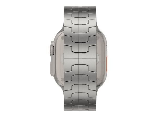 Just Mobile titaniumklokkerem til Apple Watch Ultra (1&2) - Sølv Titanium