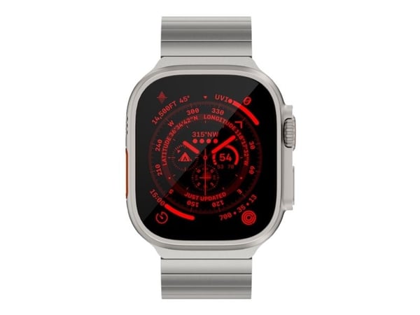 Just Mobile titan reim til Apple Watch Ultra (1&2) med DLC-belegg - grå